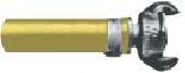 Jack Hammer Hose - Yellow - Wire-Braid Pneumatic Tool Air Hose Assembly