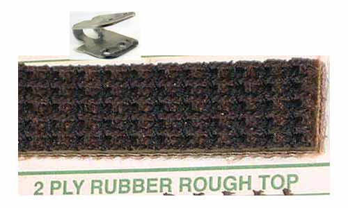 Style 2 Ply Rubber Rough Top