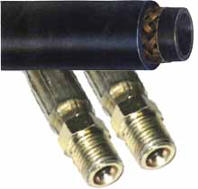 1-Wire Braid Hydraulic Hose - Male x Male NPT