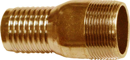 King Combination Nipples - Brass, Aluminium, 316 SS, Poly Nylon