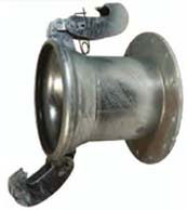 Type A Female with 150 ASA Flange with Gasket